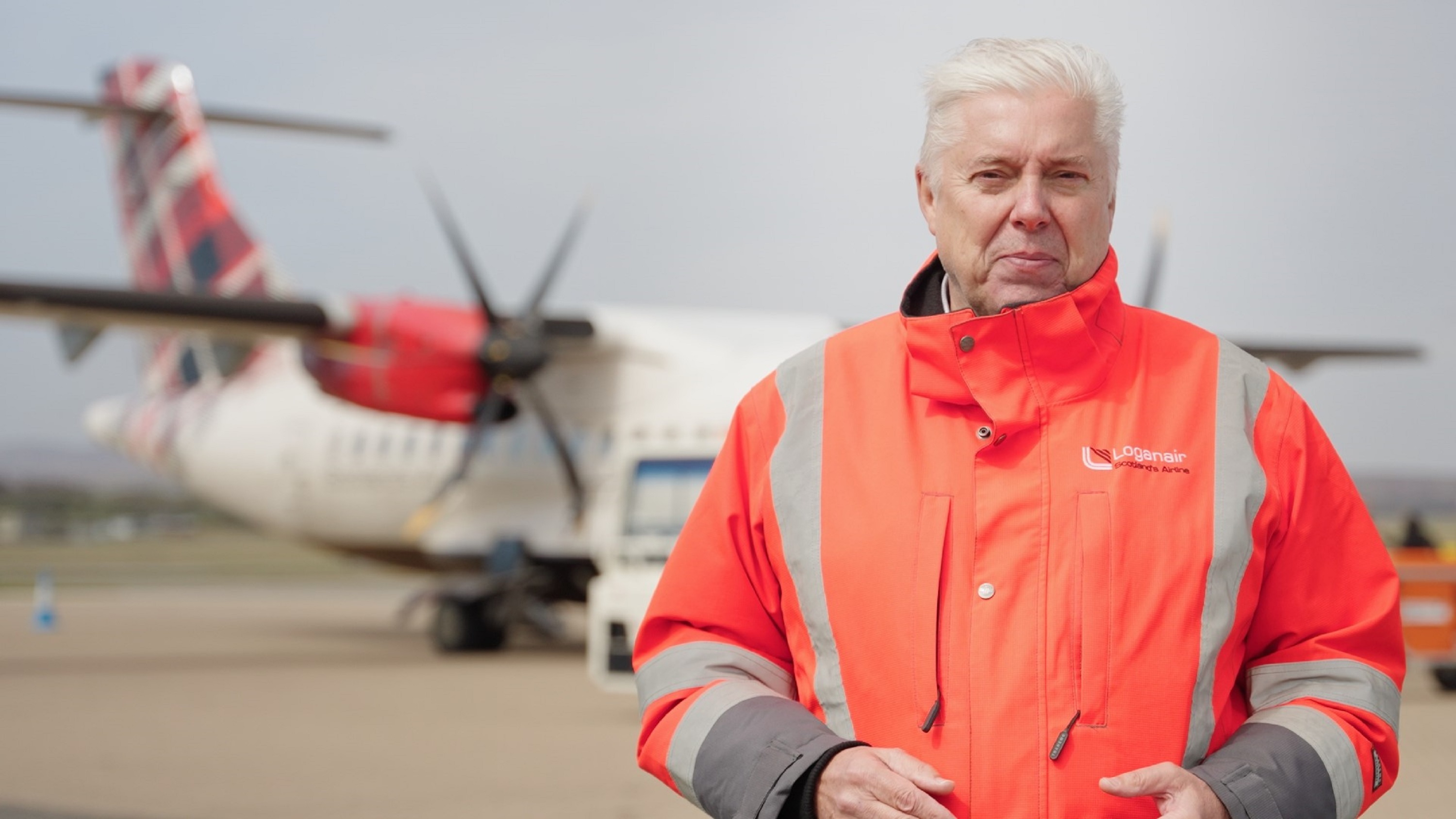 Loganair conducts its first allelectric turnaround ADS Advance